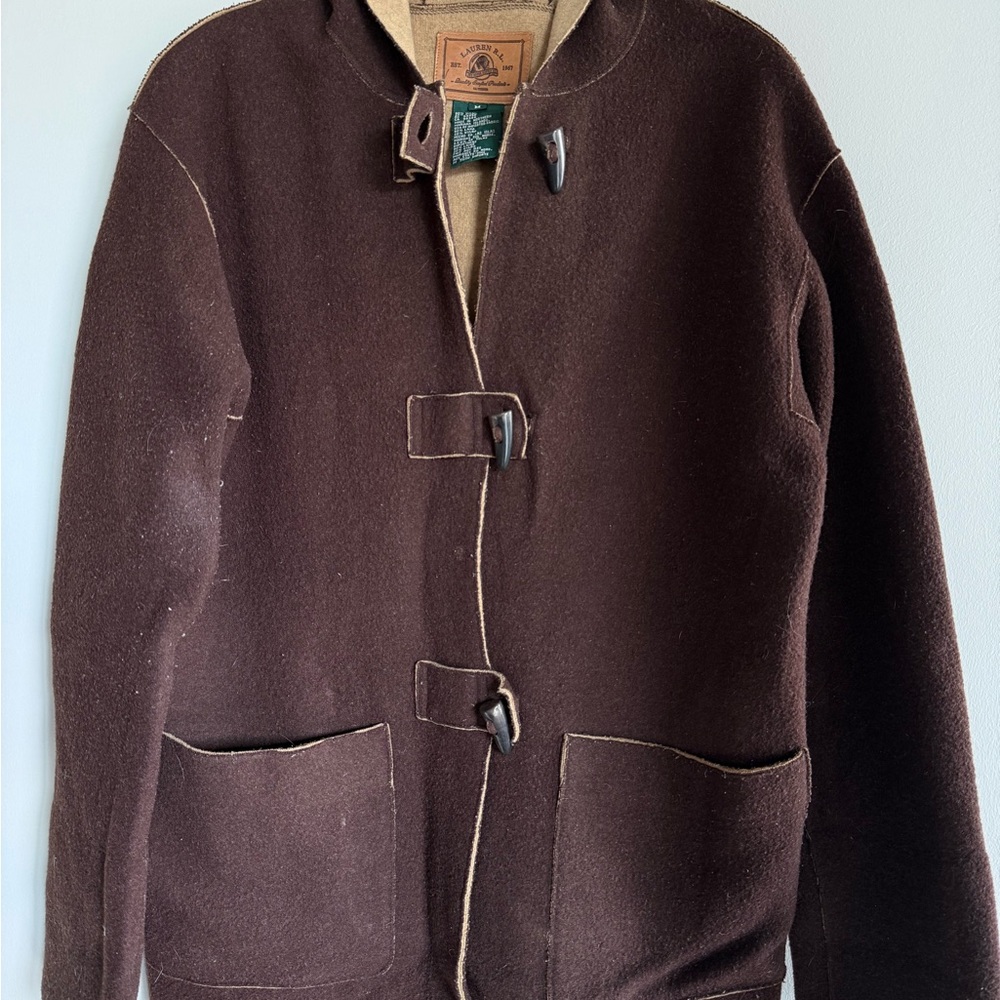 Lauren R.L. Brown Military Field Jacket